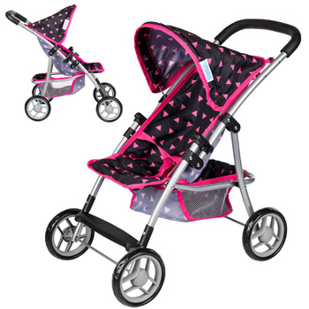 WÓZEK DLA LALEK SPACERÓWKA LEKKI