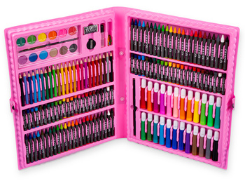 ZESTAW DO MALOWANIA,PISAKI,KREDKI