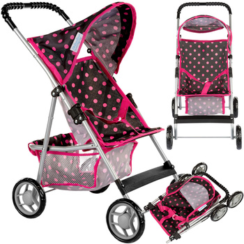 WÓZEK DLA LALEK SPACERÓWKA LEKKI