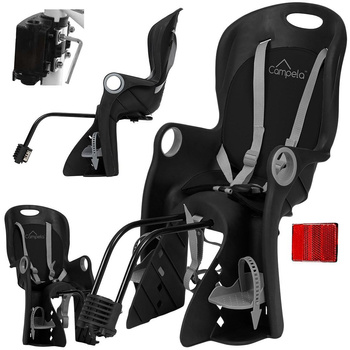 FOTELIK ROWEROWY NA BAGAŻNIK NA ROWER PASY