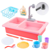 ZLEWOZMYWAK ZLEW DLA DZIECI KRAN LECI WODA KUCHNIA DLA DZIECI + AKCESORIA