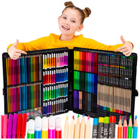 ZESTAW ARTYSTYCZNY DO MALOWANIA WALIZKA 288 SZT