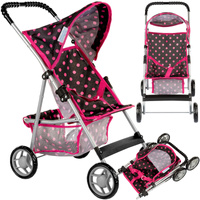 WÓZEK DLA LALEK SPACERÓWKA LEKKI